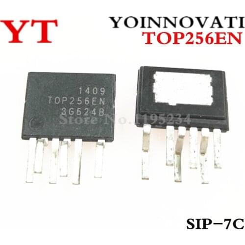10pcs/lot TOP256EN TOP256 256EN IC OFFLINE SWIT PROG OVP 7CESIP Best quality