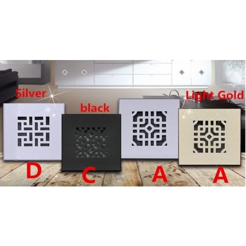 100*100ｍｍ Premium Wide Square Rectangle Aluminum Air Vent Ventilator Grille Cover Air Conditioner Closet Shoe Cabinet