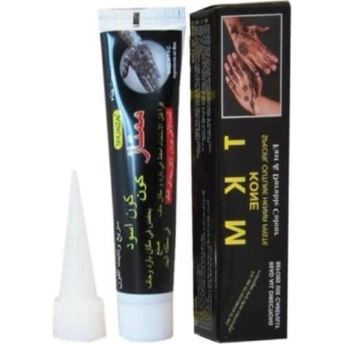 DOĞRUHint henna Black Single henna хна для бровей henna powder плетка