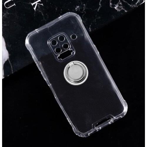 For Blackview BV5100 Pro 5.7" BV5100Pro Back Ring Holder Bracket TPU Soft Silicone Phone Case
