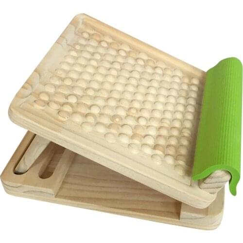 Calf Stretching Slant Board Adjustable Ankle Stretcher Boards Wooden Folding Fitness Pedal Muscle Leg Stretch Slant Board