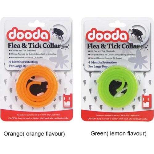 DOODA Anti Flea Collar Cats Pet Dog Collar Flea Mosquitoes Natural Essential Oil Anti Flea And Tick Collar Large Dogs Protection