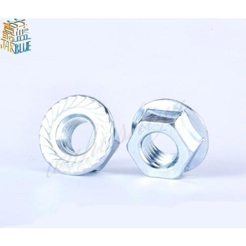 Flange Hexagonal Anti-slip Nut Flange Nuts M3-M16 DIN6923