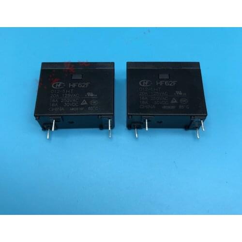 HF62F-012-1HT 12VDC 16A 250VAC relays