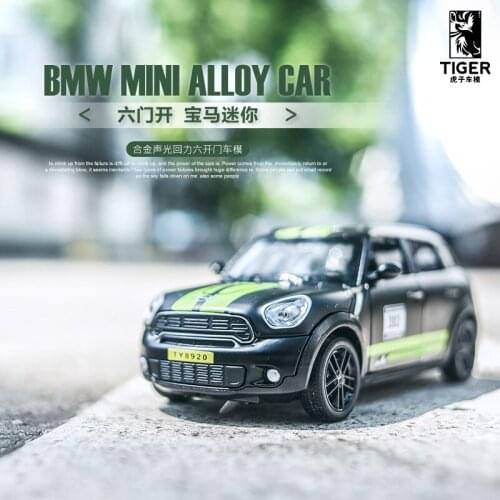 Imitation BMW MINI alloy car model childrens toy car model boy car boomer car small toy car girl like lady car club exquisite
