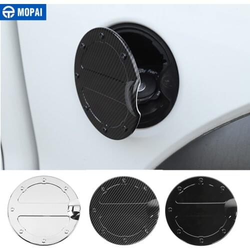 MOPAI Tank Covers for Ford F150 2009-2014 Car Gas Fuel Tank Cap Cover for Ford F150 Raptor 2009-2014 Accessories