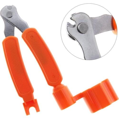 3 in 1 Multifunctional Guitar Ukulele Tool Winder + String Cutter + Pin Puller Musical Instrument Parts Accessories