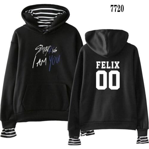 Stray Kids I Am You Fans Fashion Warm Hoodies Cool Warm Fans Long Sleeve Spring Autumn Sweatshirts Hoody 2021 Trendy Clothing