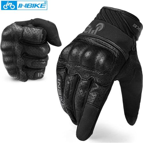 INBIKE Motorcycle Gloves Airflow Motorbike Gloves Autumn Summer MTB Road Bike Gloves Cycling Gloves For Motorcycle Bicycle