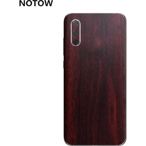NOTOW Luxury Wood Skin Phone Sticker protective film Back Body Decal Wrap Protective for XiaoMi CC9/CC9E/9/8/8se/8lite