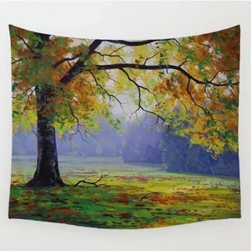 Oil Painting Printed Tapestry Wall Hanging Tapestry