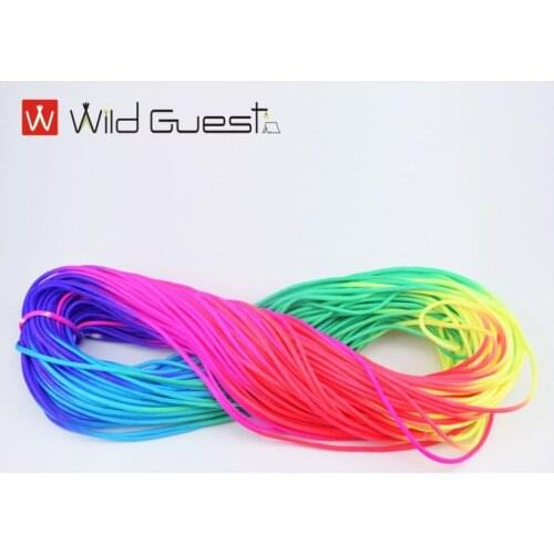 Dia.4mm 7 Stand Cores Paracord Colorful For Survival Parachute Cord Lanyard Camping Climbing Camping Rope Hiking Clothesline