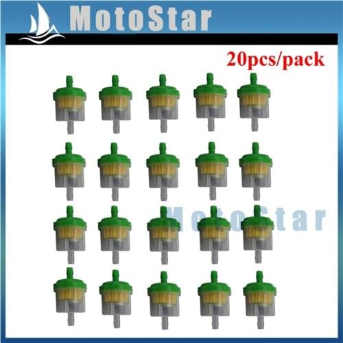 Plastic Fuel Filter Cleaner For Dirt Pit Motor Bike Motorcycle Snowmobile Buggy KX KLX ATV Quad 4 Wheeler Go Kart
