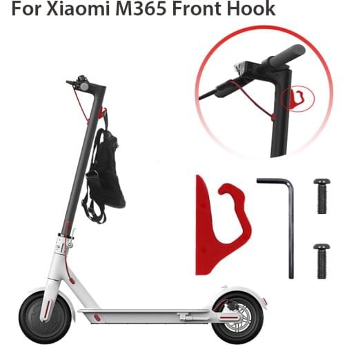 Portable Hanger Hook Black/Red Accessorie Front Hook For Xiaomi Mijia M365/M187/Pro/Pro2 Scooters With Screws Storage Tools