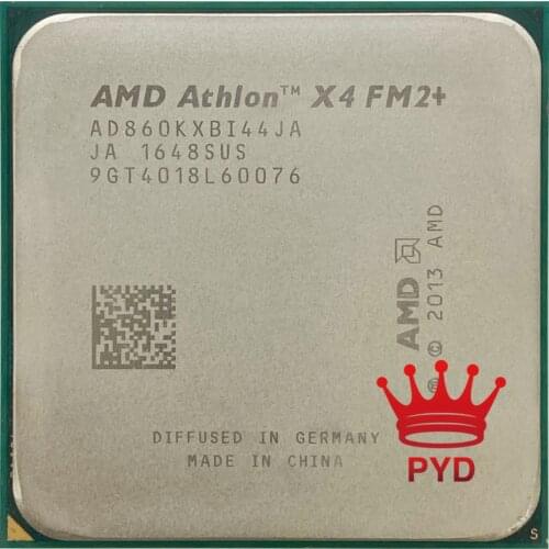 AMD Athlon X4 860K 860 K 3.7 GHz Duad-Core CPU Processor AD860KXBI44JA Socket FM2
