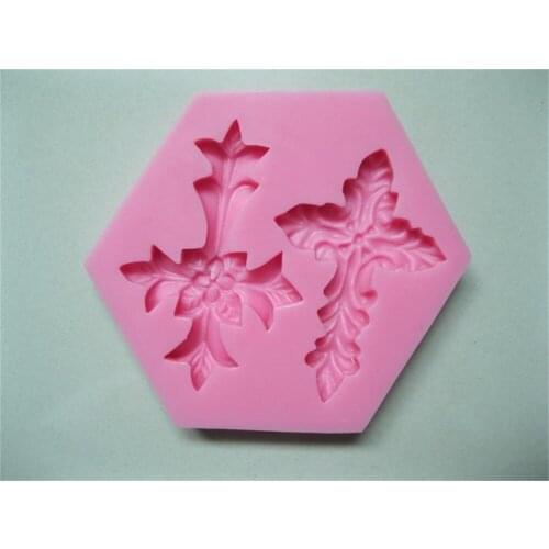 New Selling Magic Cross Shape Silicone Fondant Mould Cake Decorating Mold Sugarcraft Tools Dropshipping
