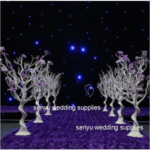 Wedding gold white luxury centerpiece aisle walk way pillar stand for wedding stage decoration