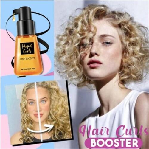 70ML Curls Hair Booster Quick Dry Professional Repair Damaged Anti Hair Loss Moroccan Oil Keratin Complex Oil Leave Hair Gloss