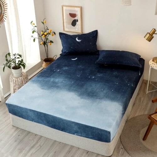 High Quality Bed linen Plaid Fitted Sheet Bedspread bed Cover bedding set for bedroom decor bed sheets For home