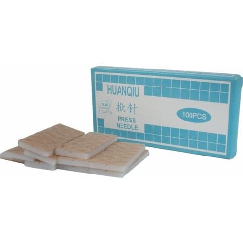 10 boxes sterile ear press needle affixed acupuncture auricula skin needle lift Needle acupuncture massage