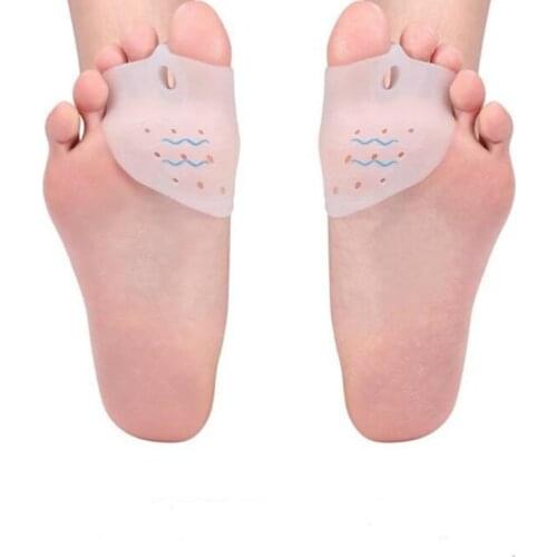 2Pcs Gel Foot Care Tool Bunion Corrector Bone Big Toe Protector Hallux Valgus Straightener Toe Spreader Pedicure Corrector