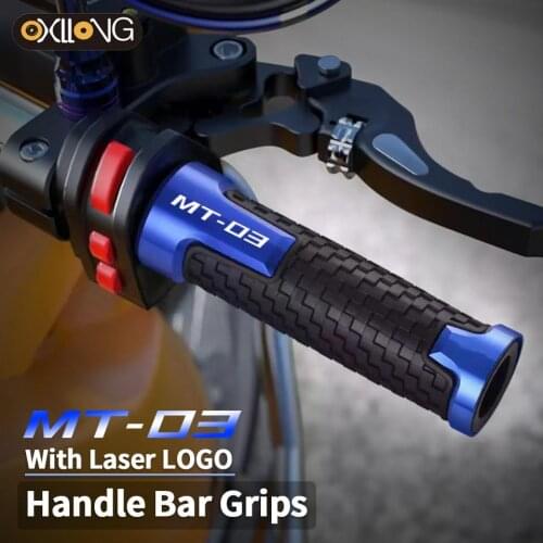 Motorcycle Accessories handlebar grips for YAMAHA MT-03 MT03 MT 03 2013 2014 2015 2016 2017 2018 2019 Moto handle bar grips