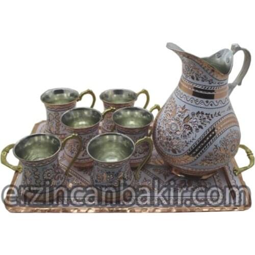 Avrupa tarzı vintage likör seti seti, ev yaratıcı ruh kupası, metal karaf, yüksek dereceli hediyeler, el sanatları AYT-106