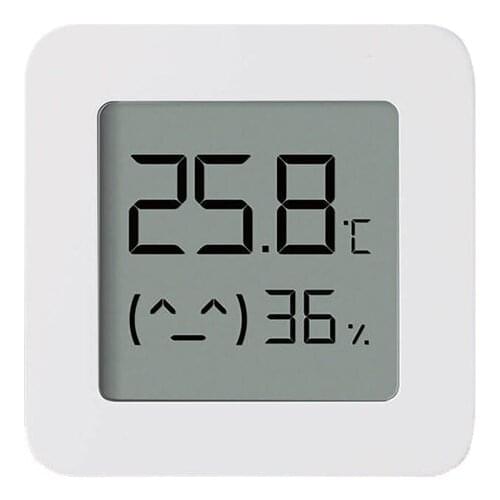Zq Xiaomi MiJia Temperature and Humidity Monitoring Temperature and Humidity Electronic Watch Bluetooth Home Hygrometer