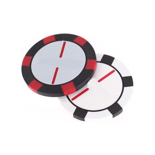 MagiDeal Professional Golf Marker Poker Chip Collectable Parts Golf Training Aids Gift for Golf Lover Practice Friend Gifts