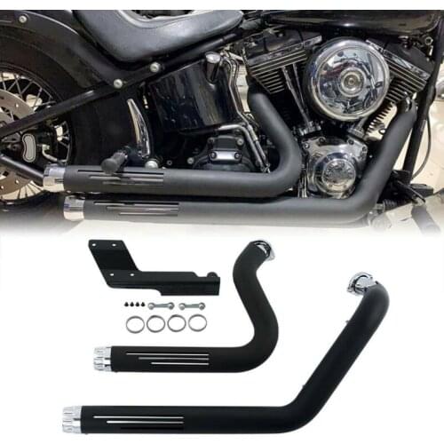 Motorcycle Drag Exhaust Mufflers Pipe Set For Harley Sportster XL 883 XL 1200 Iron Roadster Seventy Two Iron 883 2014-2020 2019