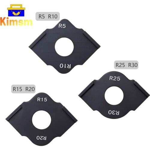 Woodworking Radius Jig R5/R10/R15/R20/R25/R30 Corner Templates Kit Woodworking Engraving Machine Locator Fillet Positioning Aid