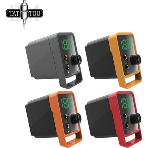 Newest Digital Tattoo Power Supply Professional LCD Tattoo Machine Power Supply with Power Cord