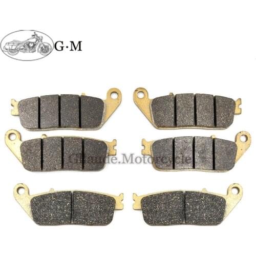Motorcycle Front / Rear Brake Pads For KYMCO MX Road 700i 2011-2015 Xciting Evo 500i ABS 2013 Xciting 500 500i 500Ri 2005-2015