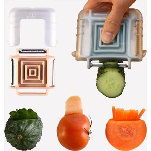 Peeling Knife Kitchen Three-In-One Stainless Steel Grater Gatgets Fruit Apple Peeler Multifunctional Peeler Melon Planer