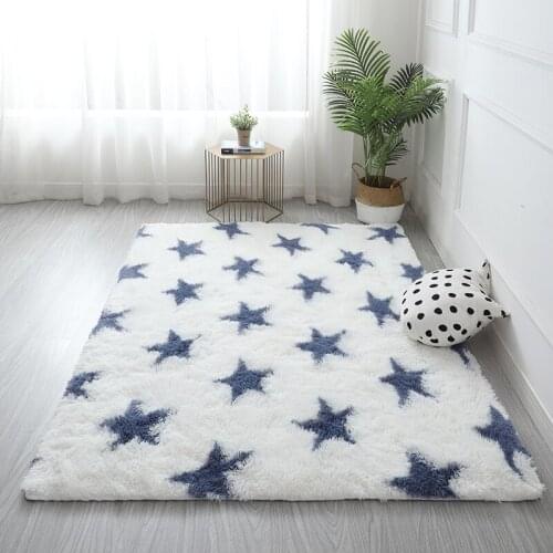 Living room plush carpet bedroom thickened carpet tatami mat home floor mat summer new carpet thick balcony coffee table rug