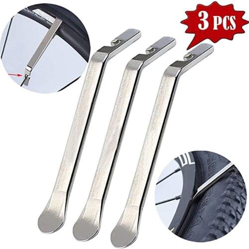 Mountain Road Bike Tire Lever MTB bicycle Tyre Spoon Remover Tool Stainless Steel MTB cycling wheel Repair Tools Bike parts