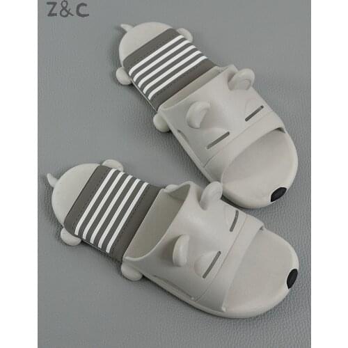 Slipper men summer Couples slippers fashion trend home use antiskid Man cartoon wear cool slippers summer home soft slippers