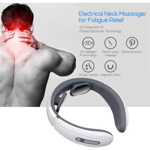 Electric Neck Massager Smart Neck And Back Massager Cervical Body Massage Electric For Back Pain relief tool Massage Relaxation