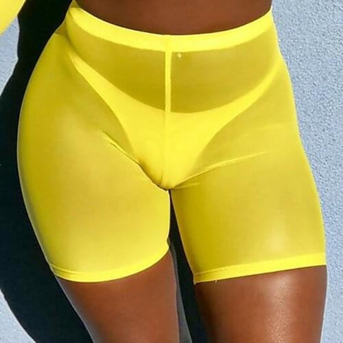 2020 Summer Women High Waist Sports Shorts Casual Beach Running Slim Ladies Shorts Hot Shorts