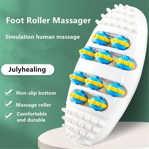 Foot Acupuncture Point Massage Roller 3D Floating Point Massage Mat Relax Superhard Relieve Pain Fatigue Promote Blood Circulate