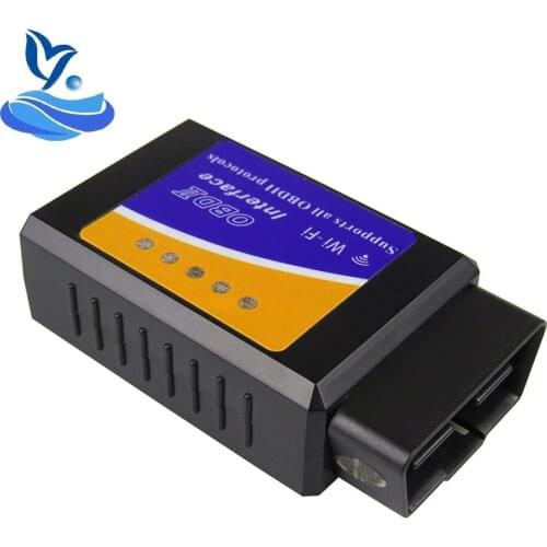ELM327 V1.5 Wifi OBD2 scanner v1.5 Elm 327 PIC18F25K80 Auto Diagnostic Tool OBDII for Android/IOS/Windows