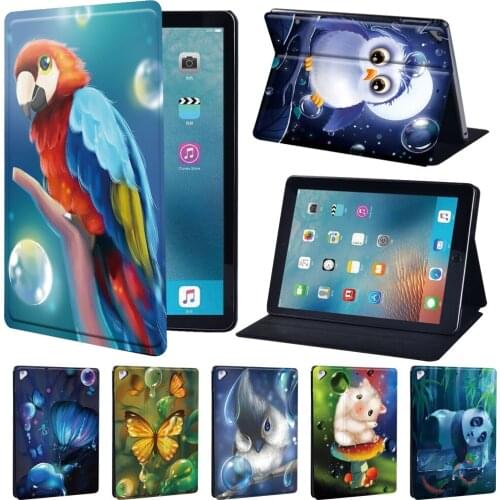 For Apple IPad Air 4 10.9"/ Air 3 10.5"/air 1/2 9.7" Tablet Stand Heavy Duty Protective Case Animal Series Pattern Shell