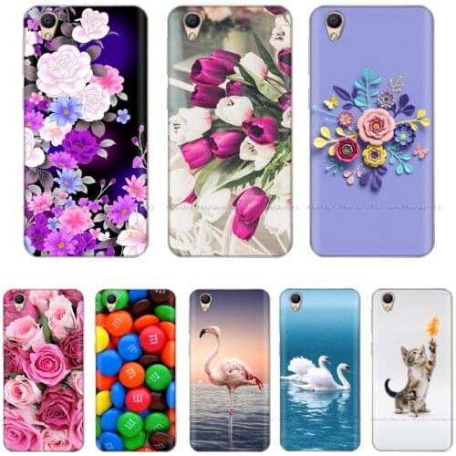 Cartoon Phone Case For Asus Zenfone Live ZB501KL Case Print Cute Cat Flower Coque For Asus ZB501KL Cover Soft TPU Silicone Cases