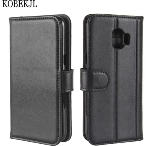 For Samsung Galaxy J2 2018 Case Wallet Genuine Leather Flip Phone Case For Samsung Galaxy J2 2018 J250F J250 SM-J250F Case Cover