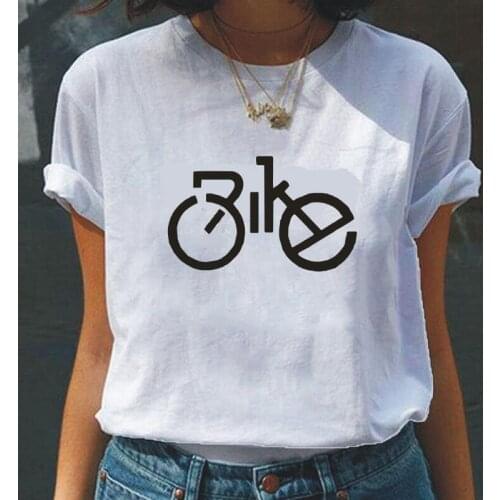Design Geek Nerd MTB Biking Tee Shirt Femme Programmer Bicycle Gift Simple T Shirt Women Tops Funny Bike T-shirt Camiseta Mujer