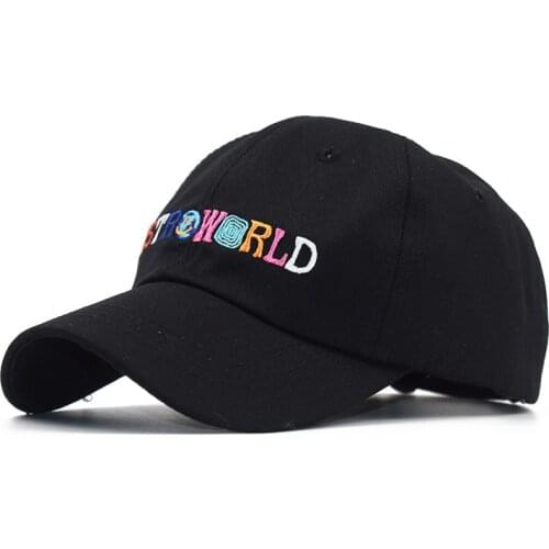 Cotton ASTROWORLD Baseball Caps Travis Scott Unisex Astroworld Dad Hat Cap High Quality Embroidery Man Women Summer Hat 2021
