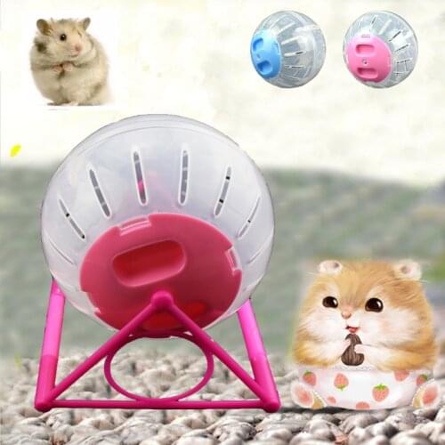 10-12cm Hamster Wheel Pet Funny Jogging Hamsters Ball Grounder Running Hamster Wheel Toy Pet Small Exercise Hamsters Accessories