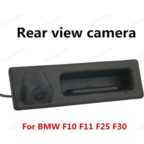 Best selling Night vision Car parking Trunk handle camera waterproof For BMW F10 F11 F25 F30 Rear view camera