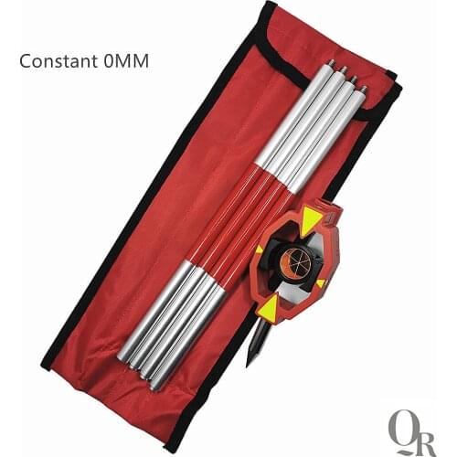 0mm Offset Mini Prism For Leica Total Stations GMP111-0 With 4 Poles soft bag support dropshipping