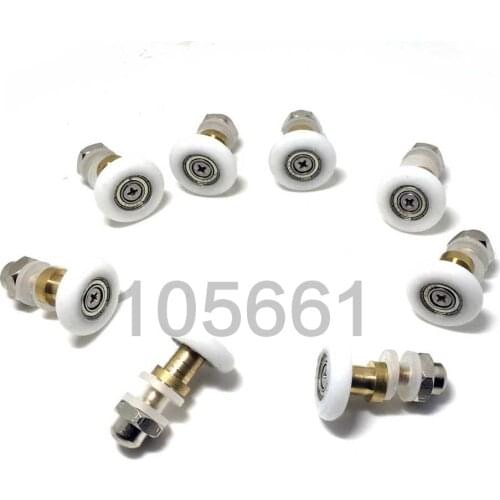 Set of 8 Shower Door Wheels Shower Door Rollers 25mm